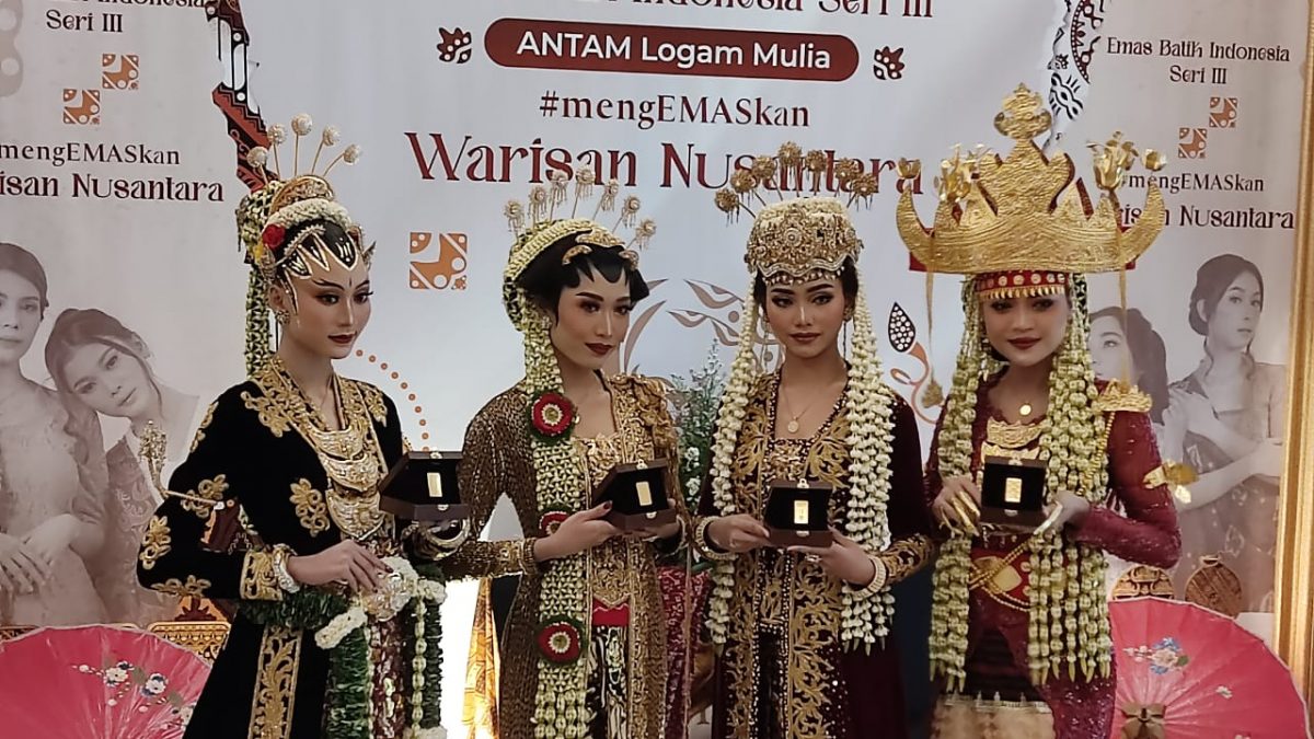 Unit Bisnis PT Antam Luncurkan  Emas Batik Indonesia Seri III Dengan Kadar Emas 91,7% atau EK-22