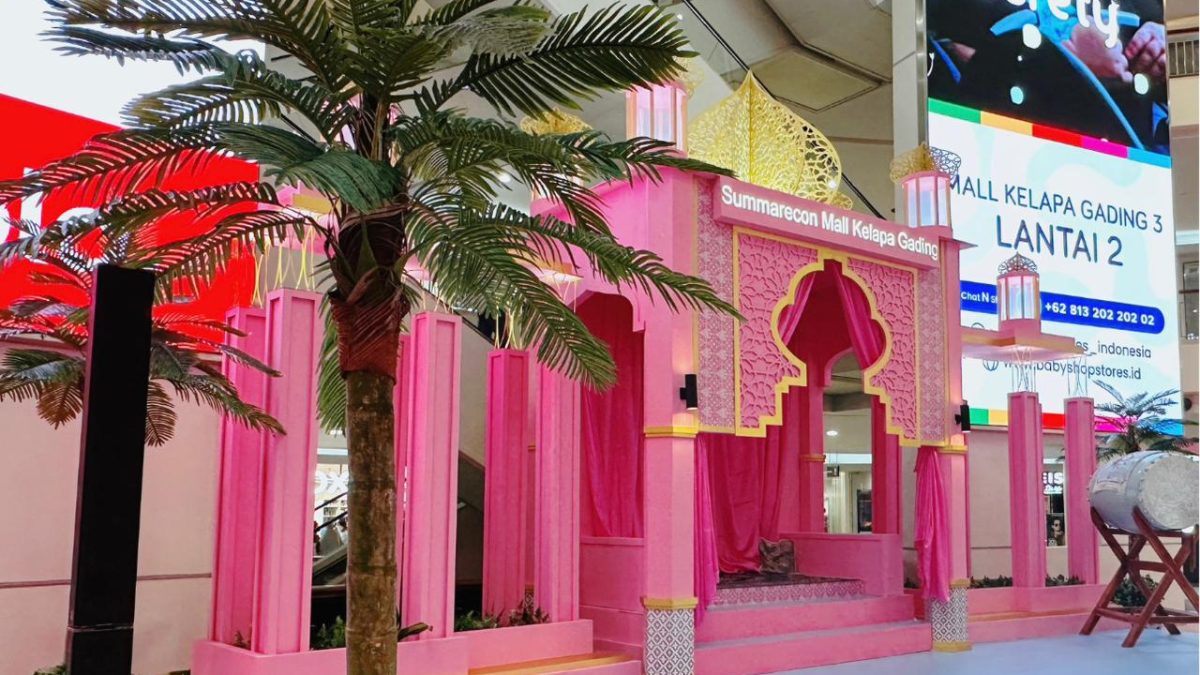 Gelar Magestic Ramadan 1444, Mall Kelapa Gading Hadirkan Masjid Pink