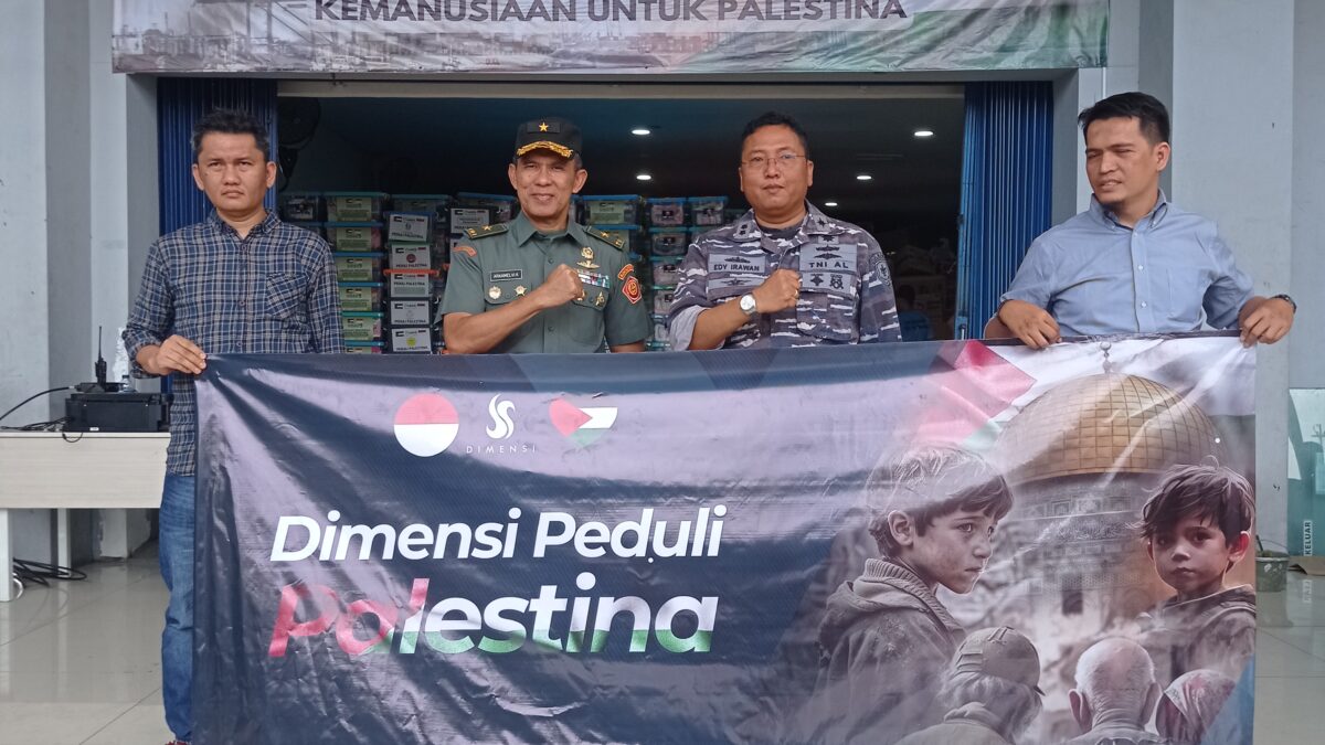 Sumbang Ratusan Juta Untuk Palestina, Brigjen TNI Arkamelvi Karmani Beri Apresiasi Grup Dimensi: ‘Tidak Akan Miskin, Orang Yang Berbagi’