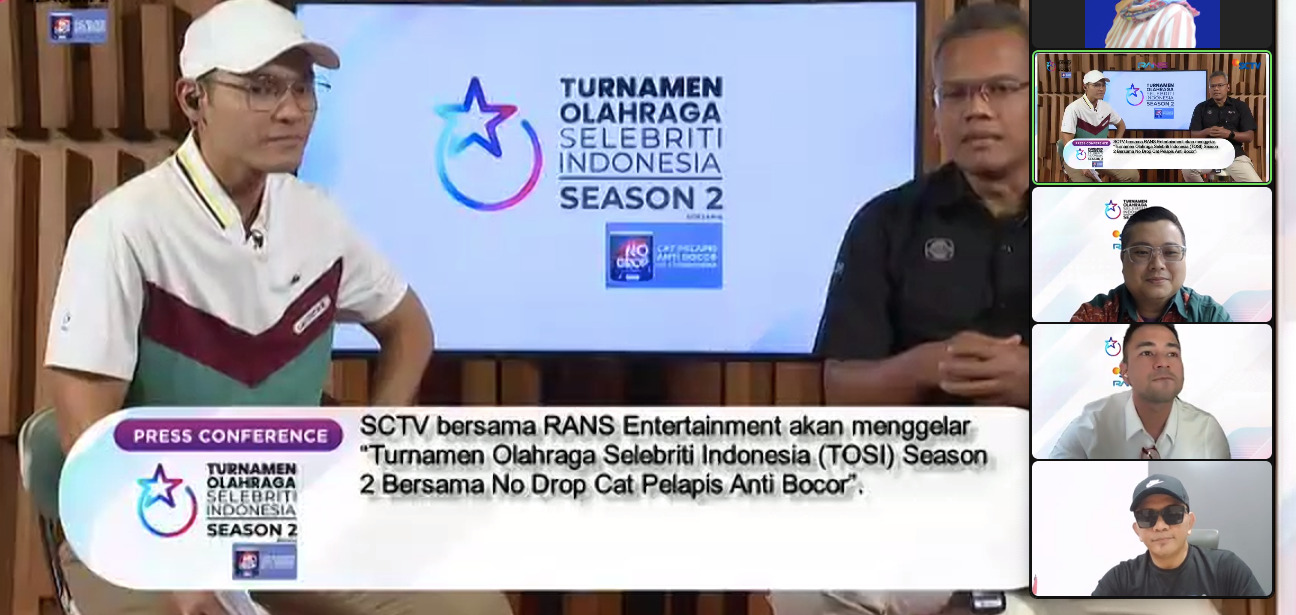 Gelar TOSI Season 2, Raffi Ahmad: ‘Semoga Membangkitkan Gairah Sport’