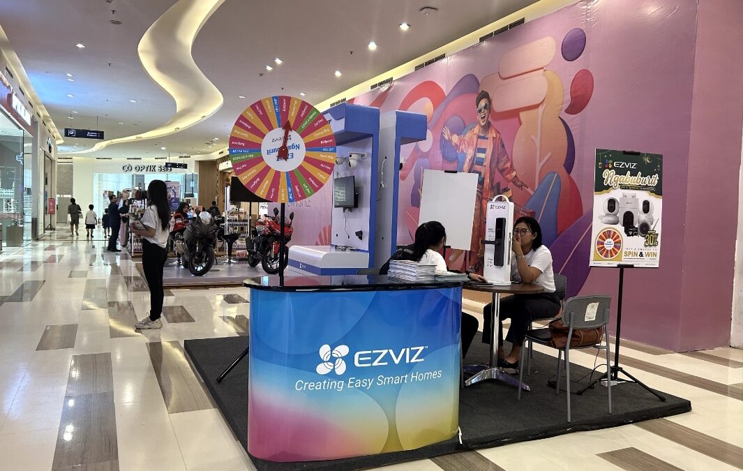 Sambut Lebaran Idul Fitri Tahun Ini, EZVIZ Gelar Promo Produk Pengaman Rumah Tangga  di  Palembang  