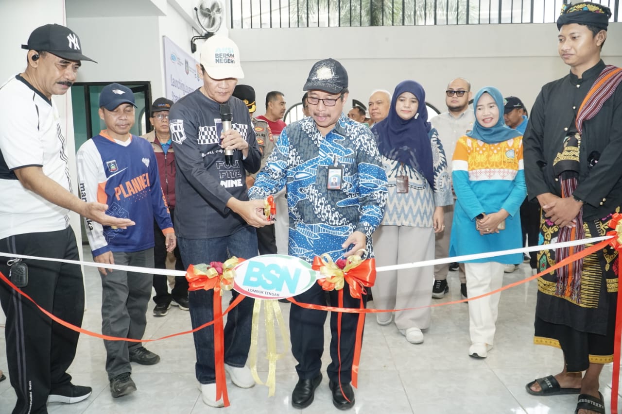 Dorong UMKM Berdaya Saing BSN Resmikan Layanan SPK SNI Corner Di Lombok Tengah