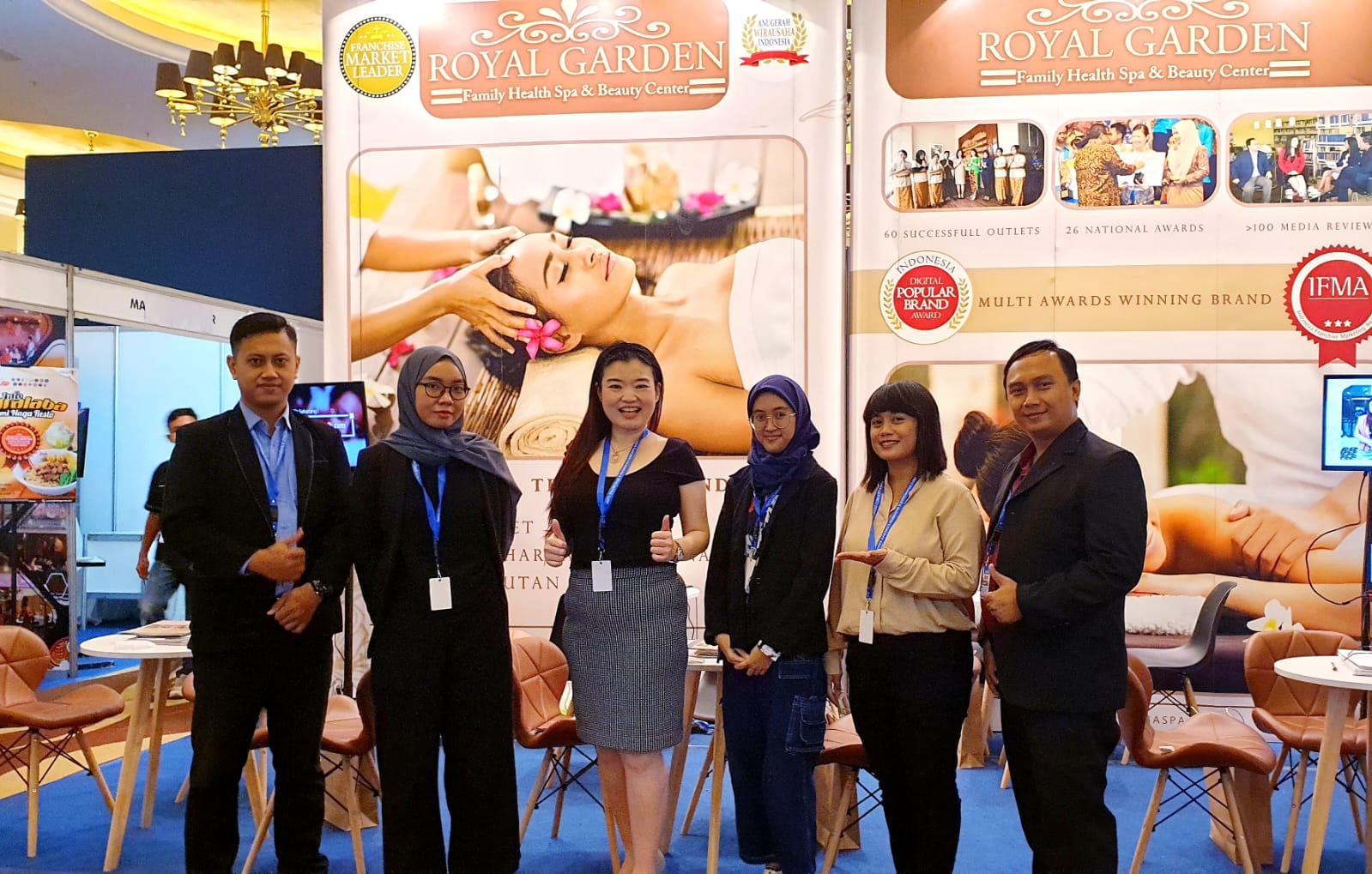 Selalu Tawarkan Pengalaman Kecantikan Terbaik Pada Pelanggan,Royal Garden Kembali Raih Gelar Franchise Market Leader