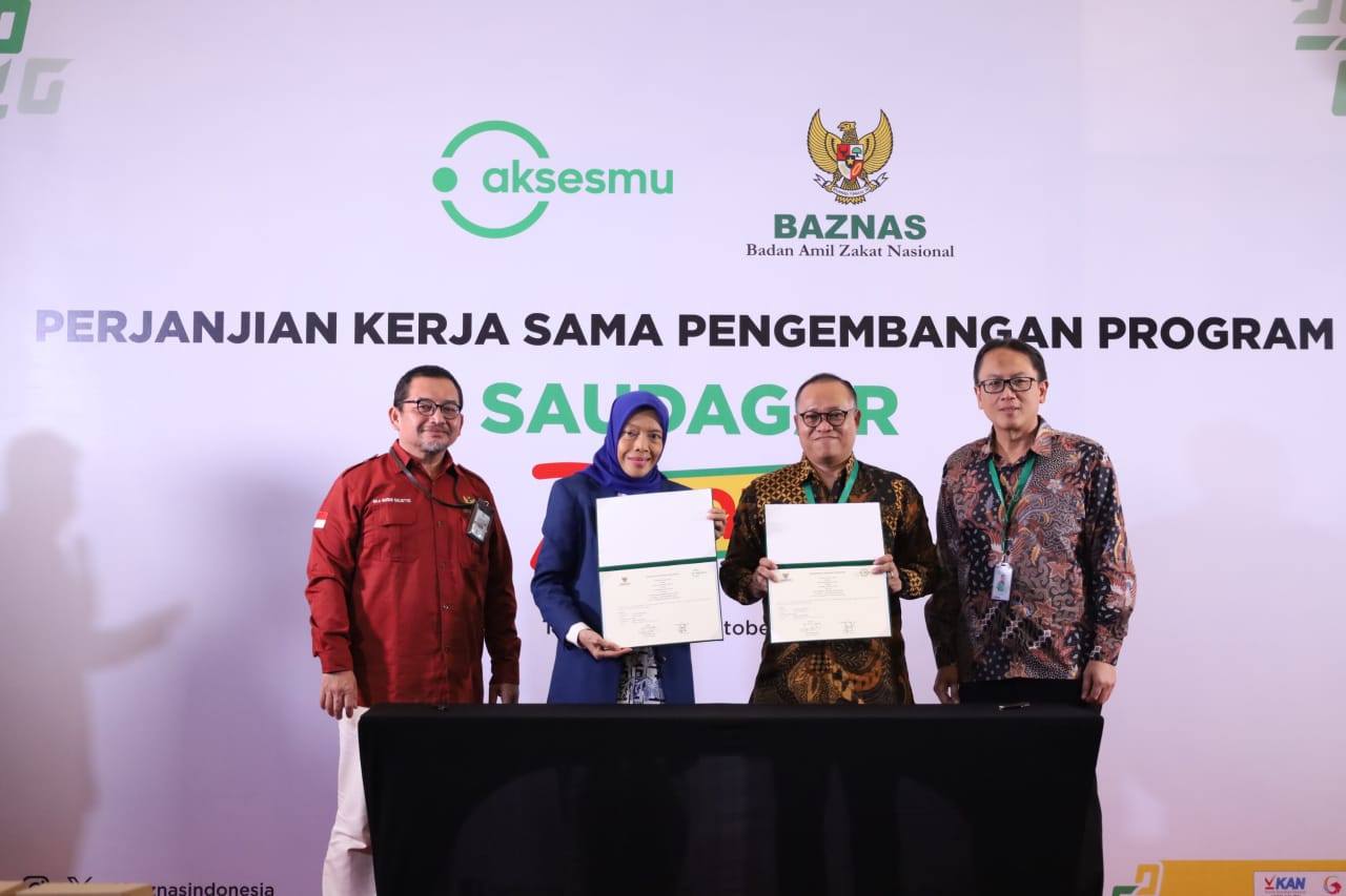 Gandeng Aksesmu, Baznas RI Luncurkan Program Zmart Untuk Pedagang Warung Mustahik