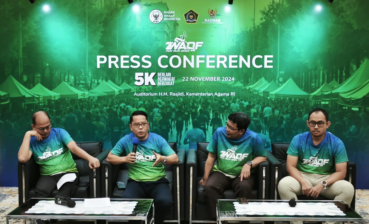 Kampanyekan Wakaf Dan Zakat, Tiga Lembaga Ini Gelar Wakaf & Zakat Run 2024