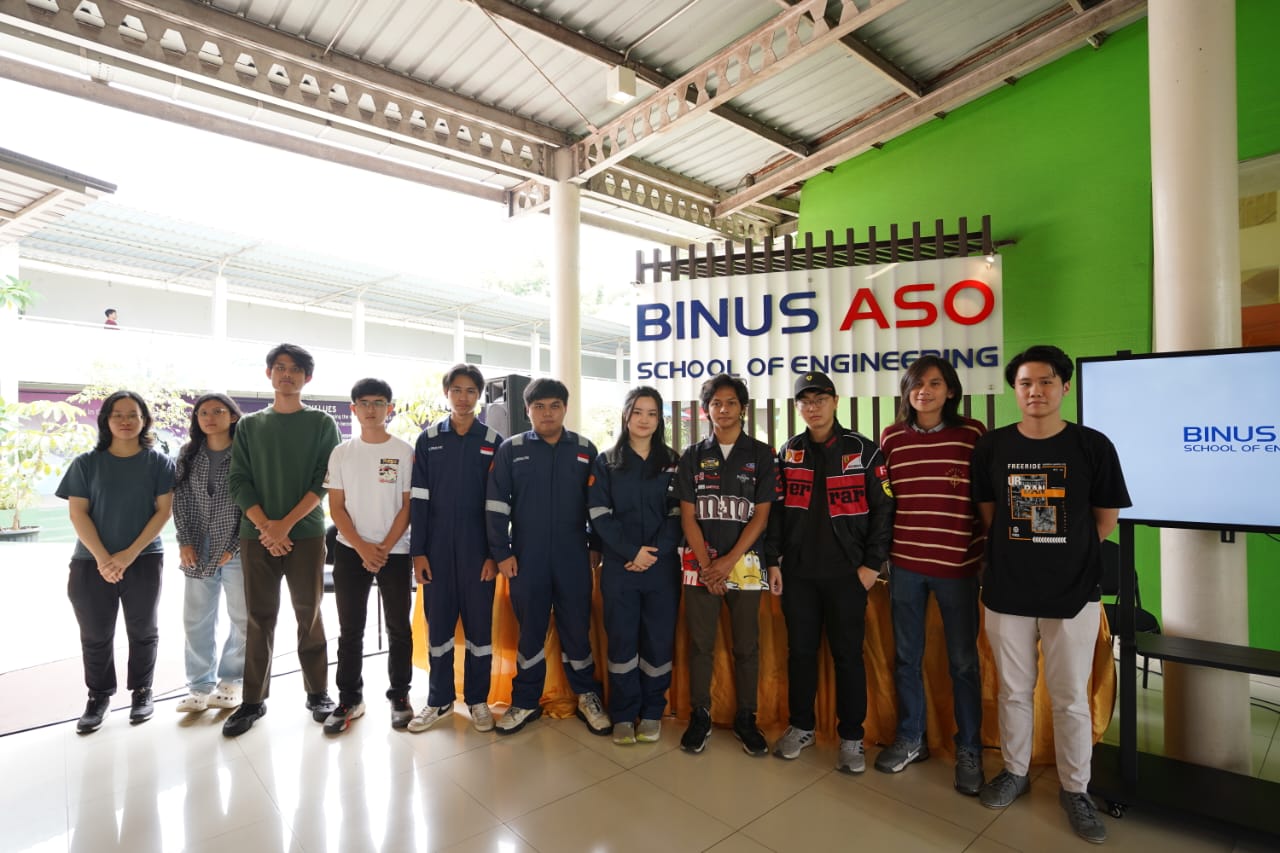 11 Mahasiswa Binus ASO  School of Engineering Ikuti Kompetisi Global Tahunan Shell Eco Marathon 2025