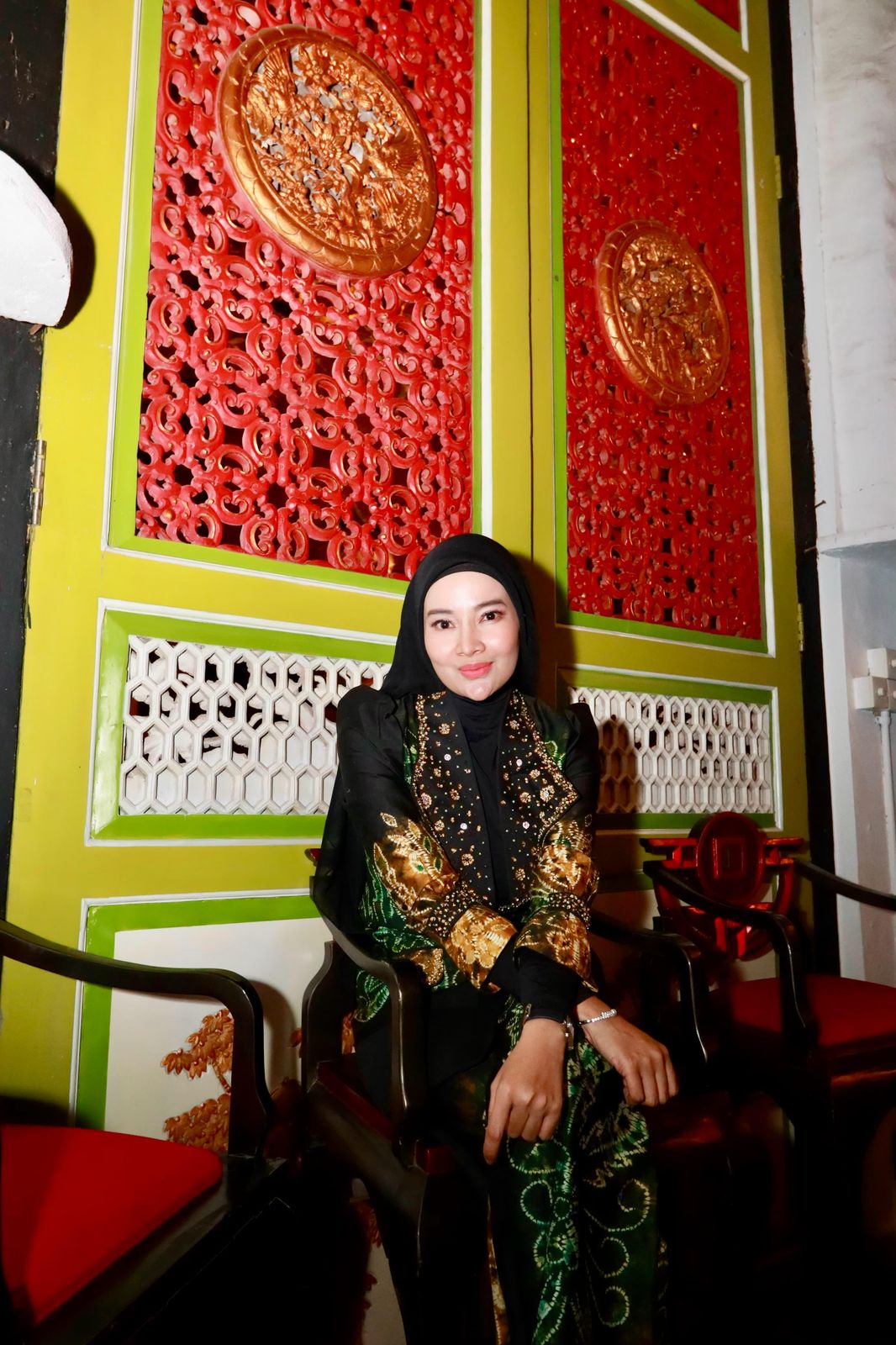 Hadiri  Acara Batik for The World, dr Ayu Widyaningrum Kenalkan Batik Sasirangan