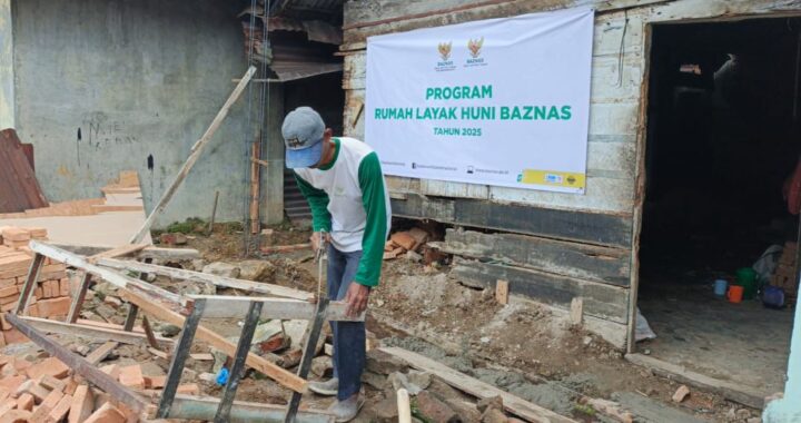 Program Rumah Layak Huni Baznas RI, Berhasil Menyasar  Rumah Mustahik dari Aceh  Hingga Papua