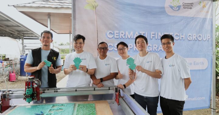 Dukung Terbangunnya Ekonomi Sirkular, Cermati Fintech Group Sumbang Mesin Pengelola Sampah Anorganik