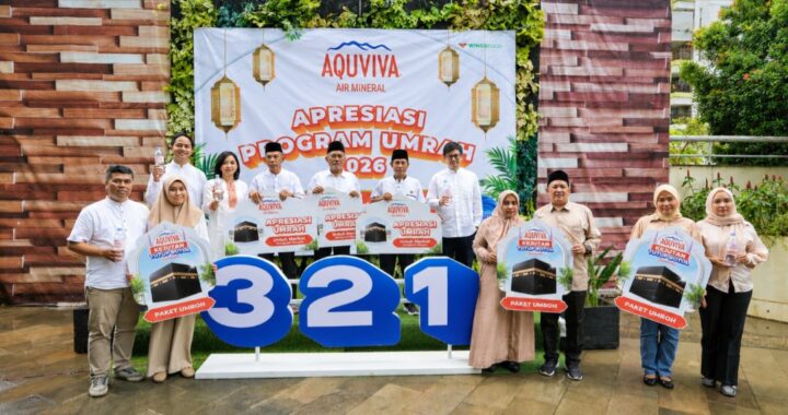 AQUVIVA Berangkatkan 9 Orang Umrah ke Tanah Suci melalui Program Ramadan dan Umrah Marbot Masjid